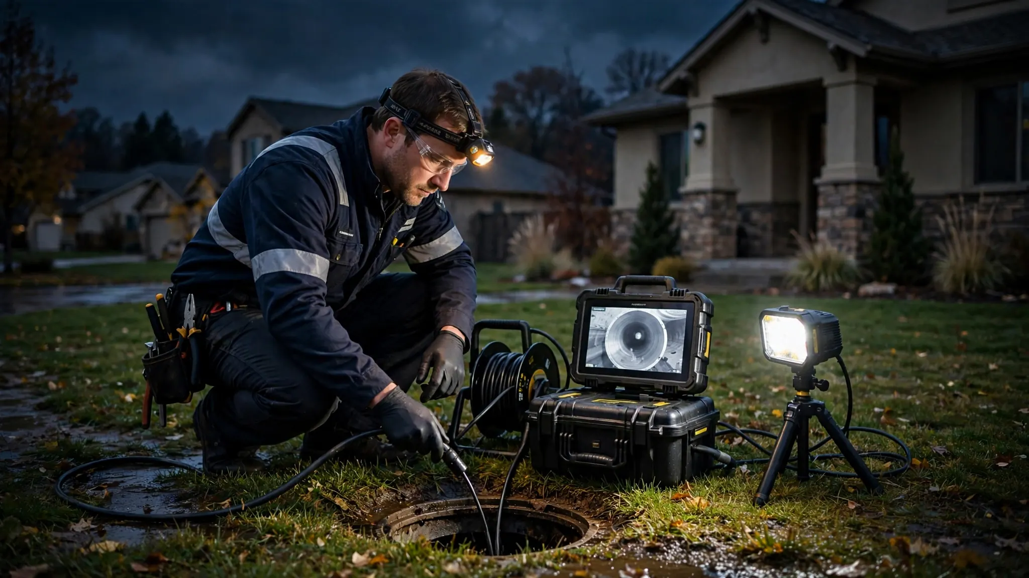 Stormwater flooding against a home’s foundation — emergency yard drainage response in Broomfield